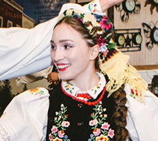 Nicole Boles dancing